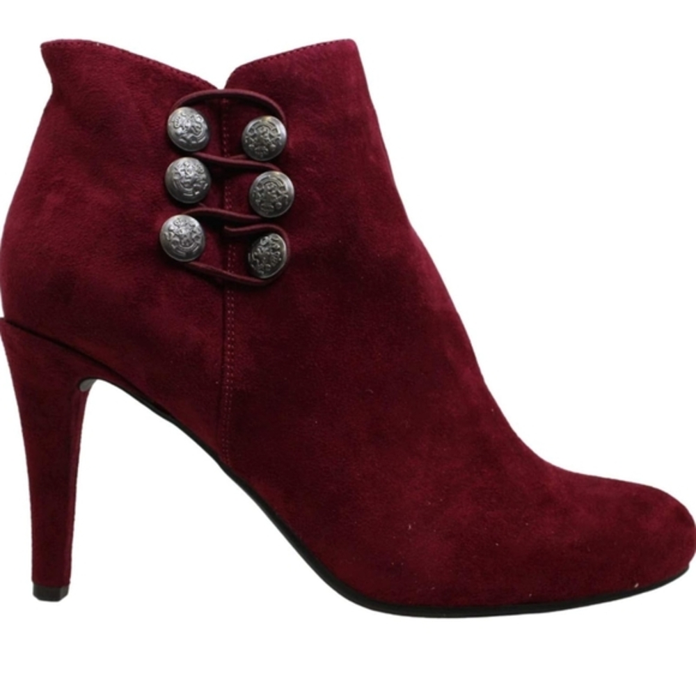 RIALTO Womens Cairo Fabric Closed Toe Ankle Fashion Suede Boots, Size 9M